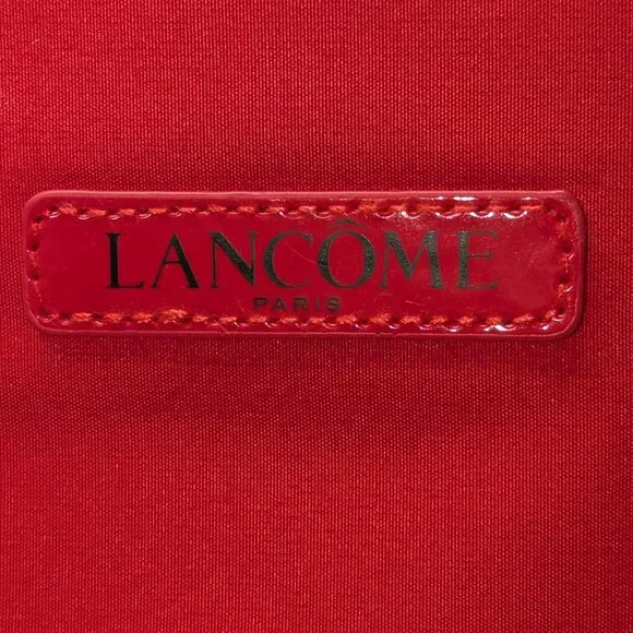 Lancome Paris tote bag. Red/Pink. EUC! - Picture 2 of 8